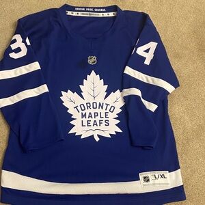 Toronto Maple Leafs Blue Jersey - Auston Matthews 34